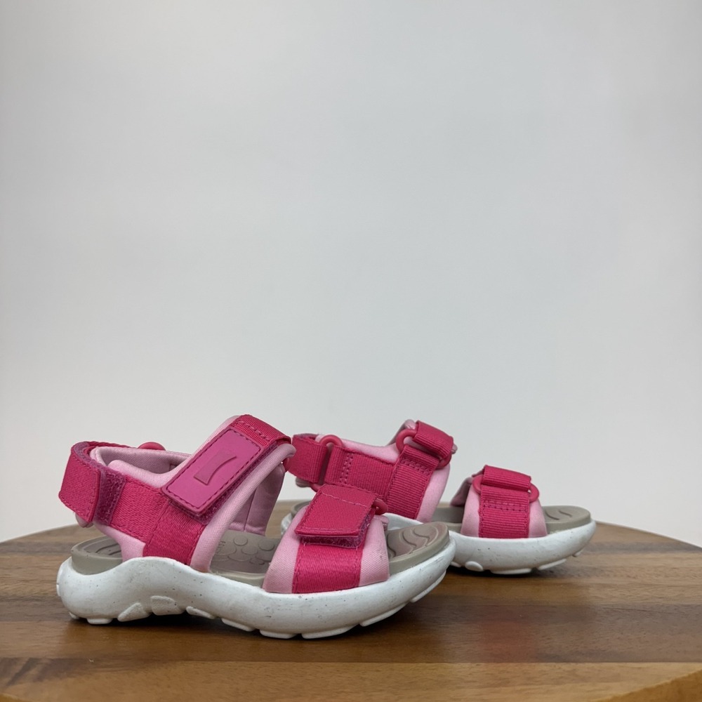 New NWOB Little Kids Camper Adjustable Slingback Comfort Sandals Pink Size‎ 9 C